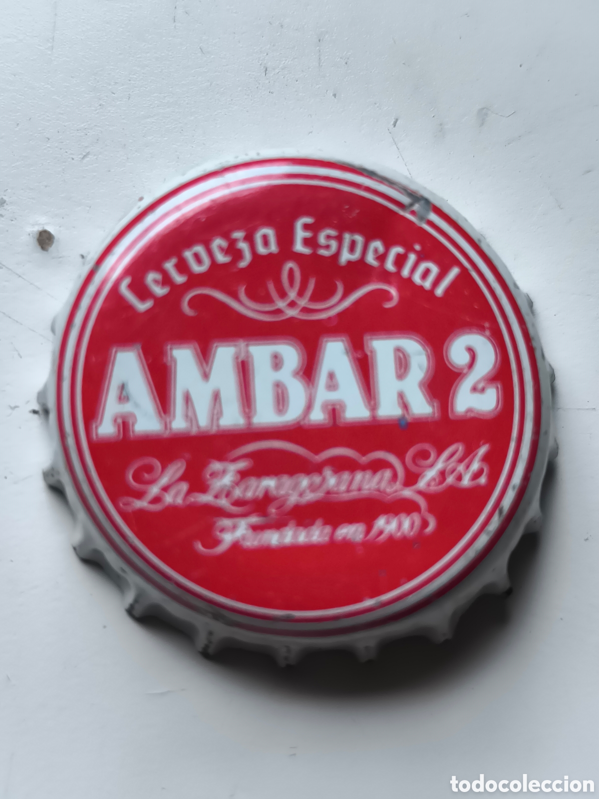 Sammeln: Chapa cerveza &aacute;mbar 2 la zaragozana