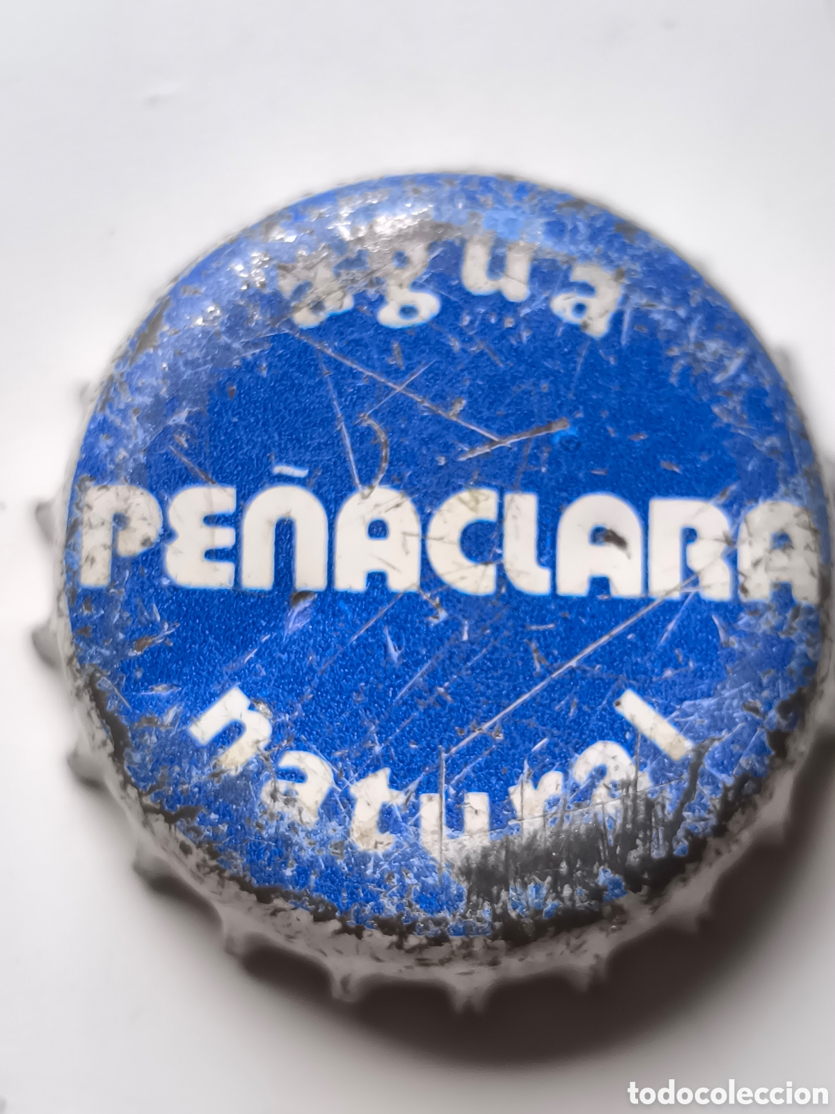 Coleccionismo: Chapa agua pe&ntilde;aclara natural