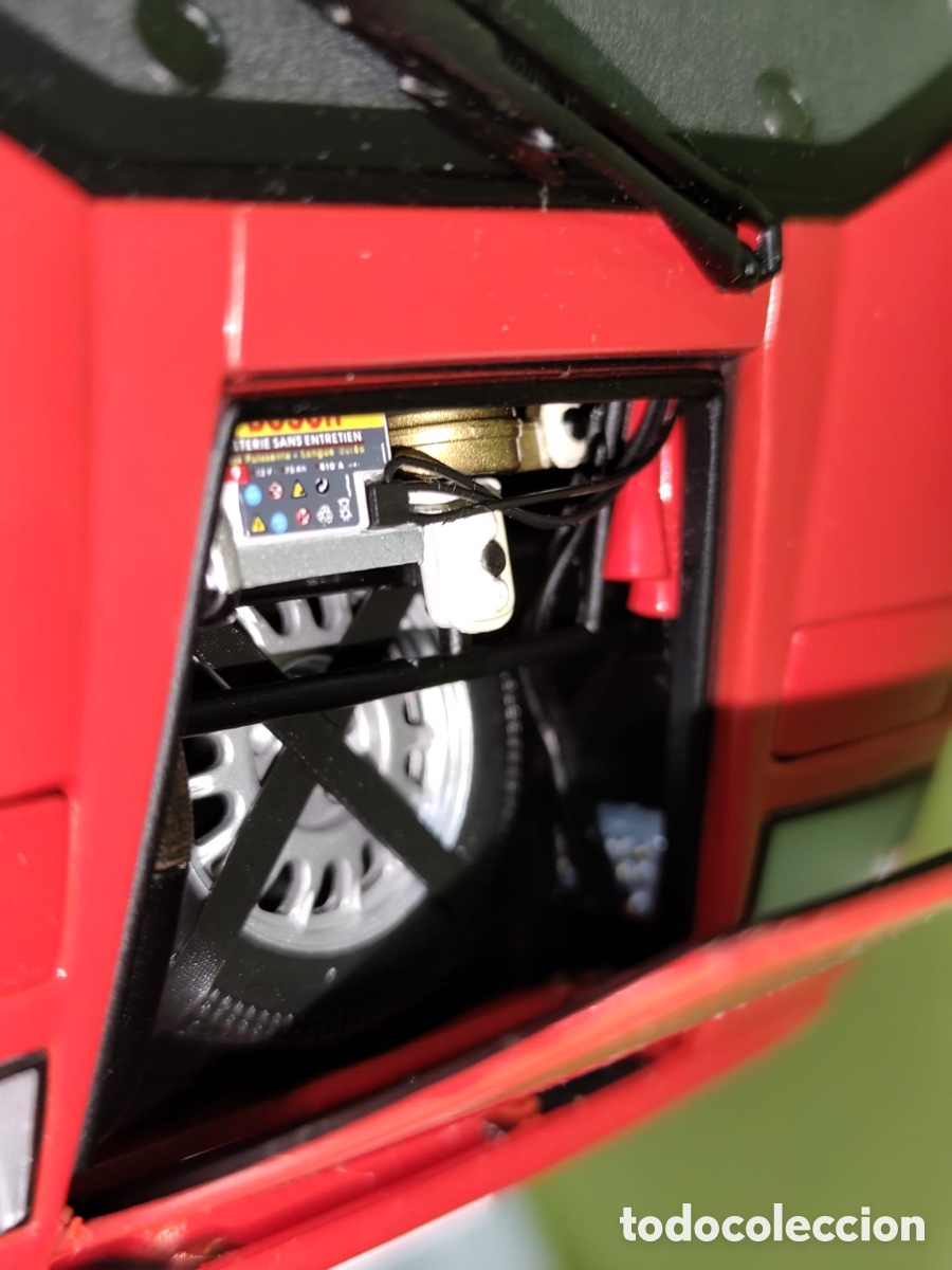 Coleccionismo: Lamborghini countach 5000 s, red, ref.74531,