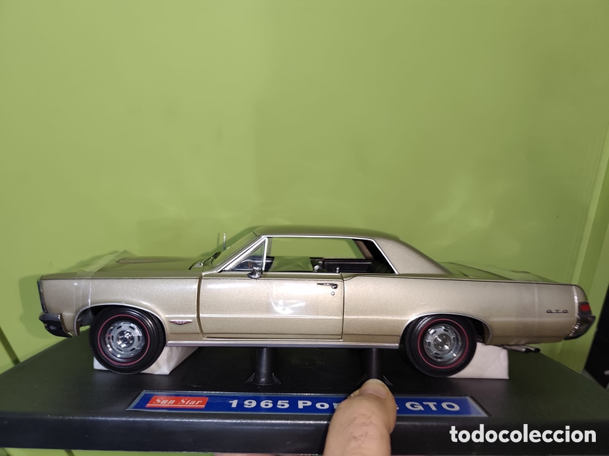 Coleccionismo: Pontiac gto, 1965,beige metalizado, ref.1801,