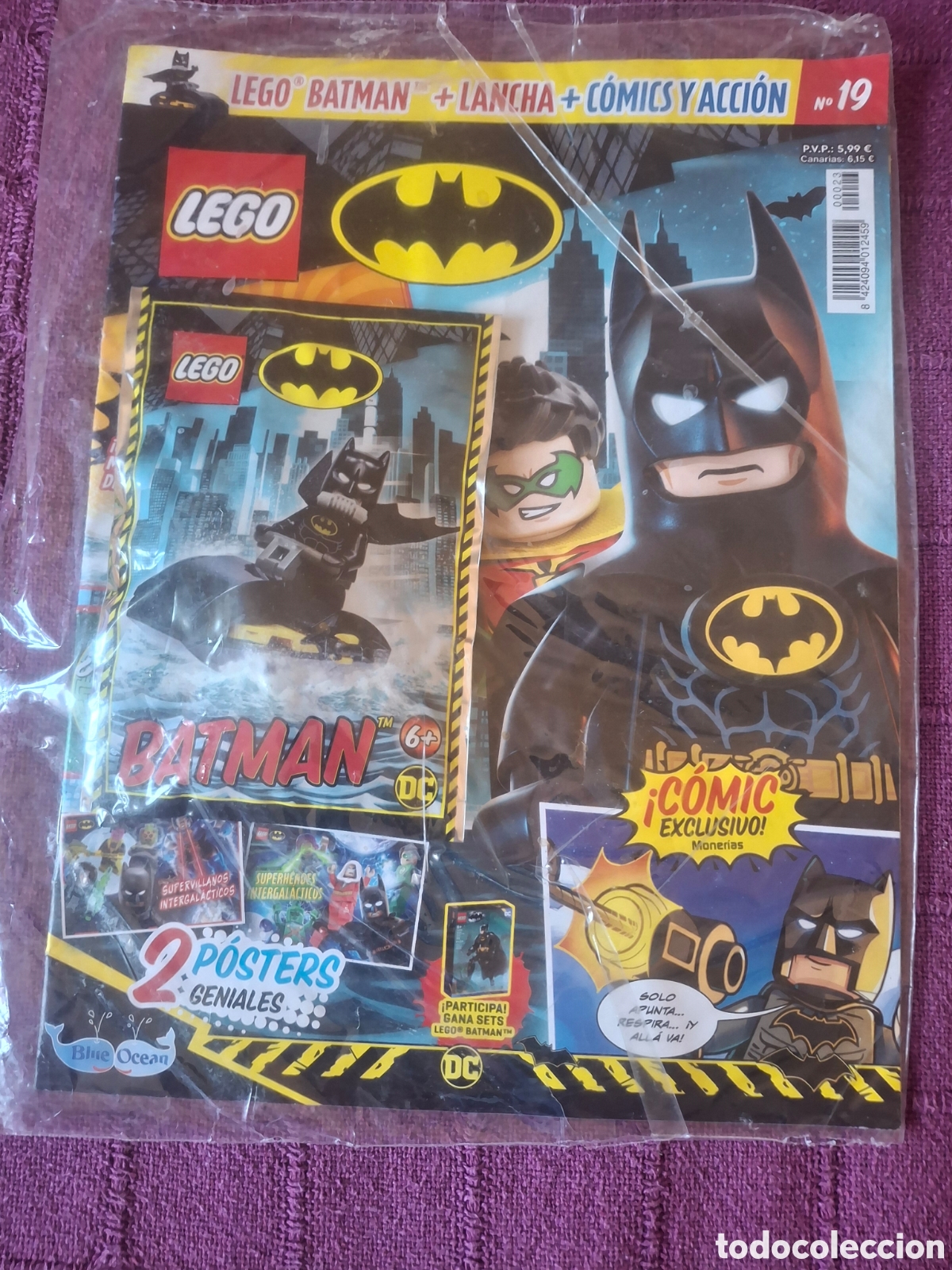 Coleccionismo: Revista lego batman lancha