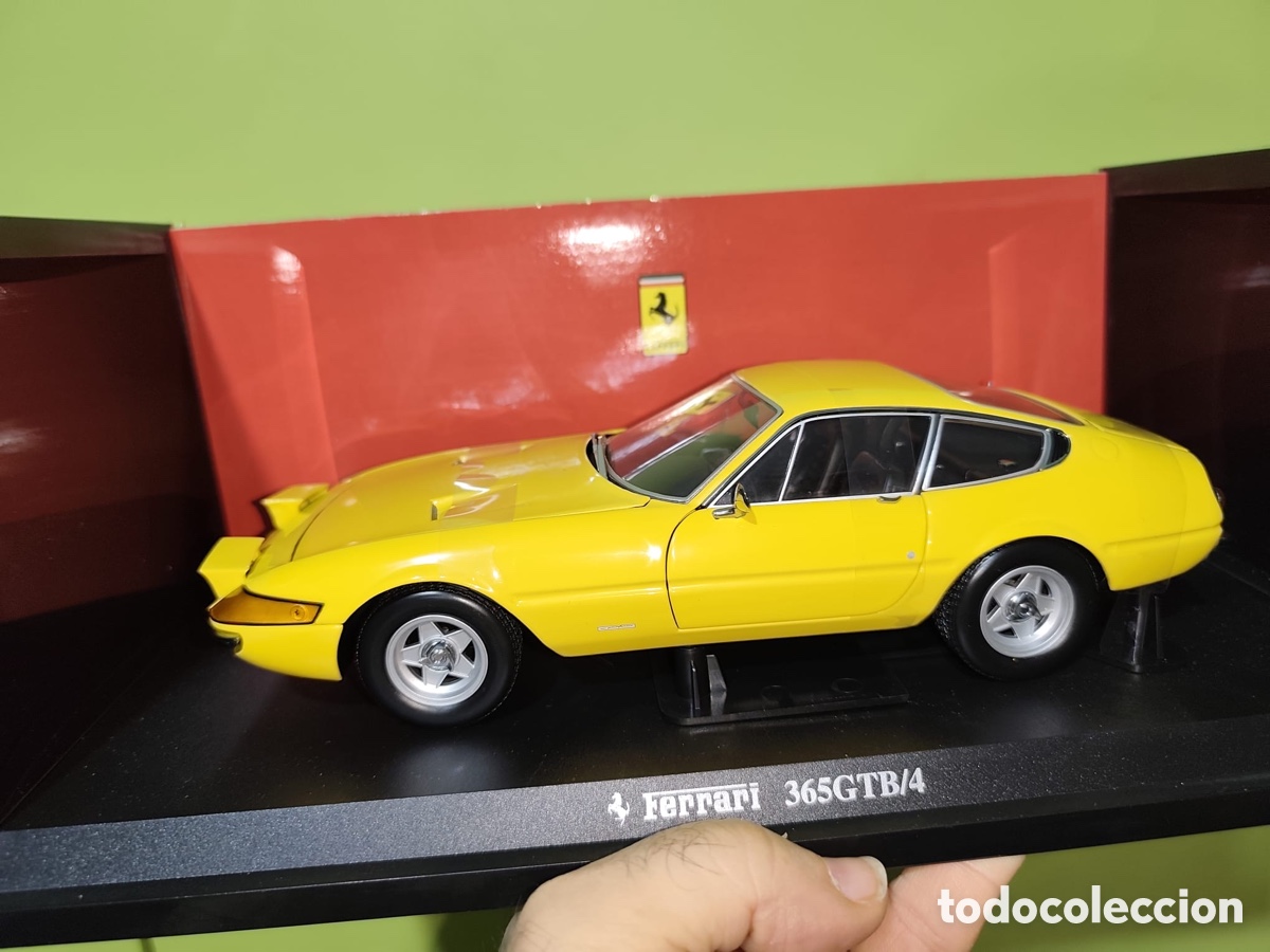 Coleccionismo: Ferrari 365 gtb/4, Daytona, 1971, yellow,