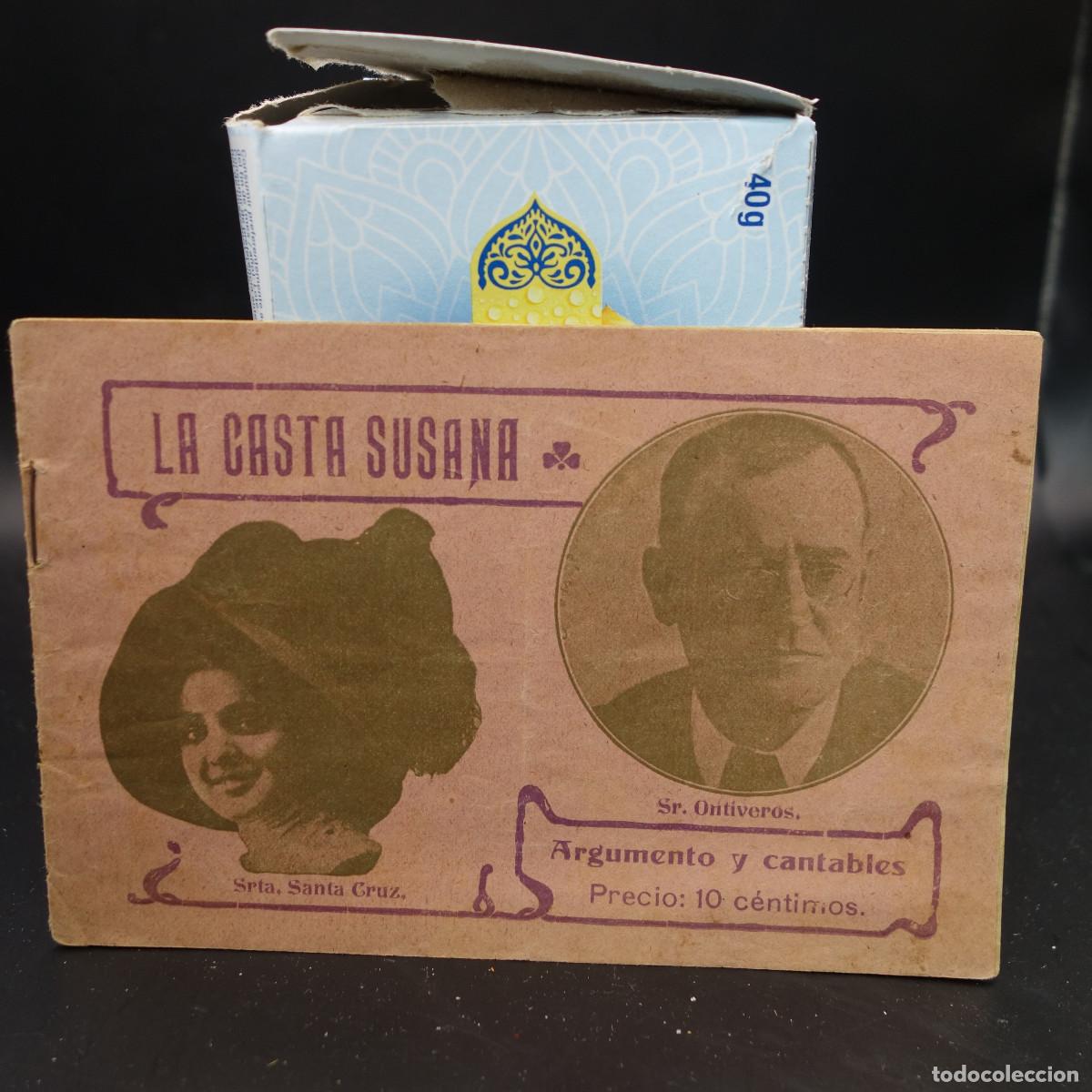 Coleccionismo: PROGRAMA DE LA OBRA DE TEATRO LA CASTA SUSANA - Foto 1