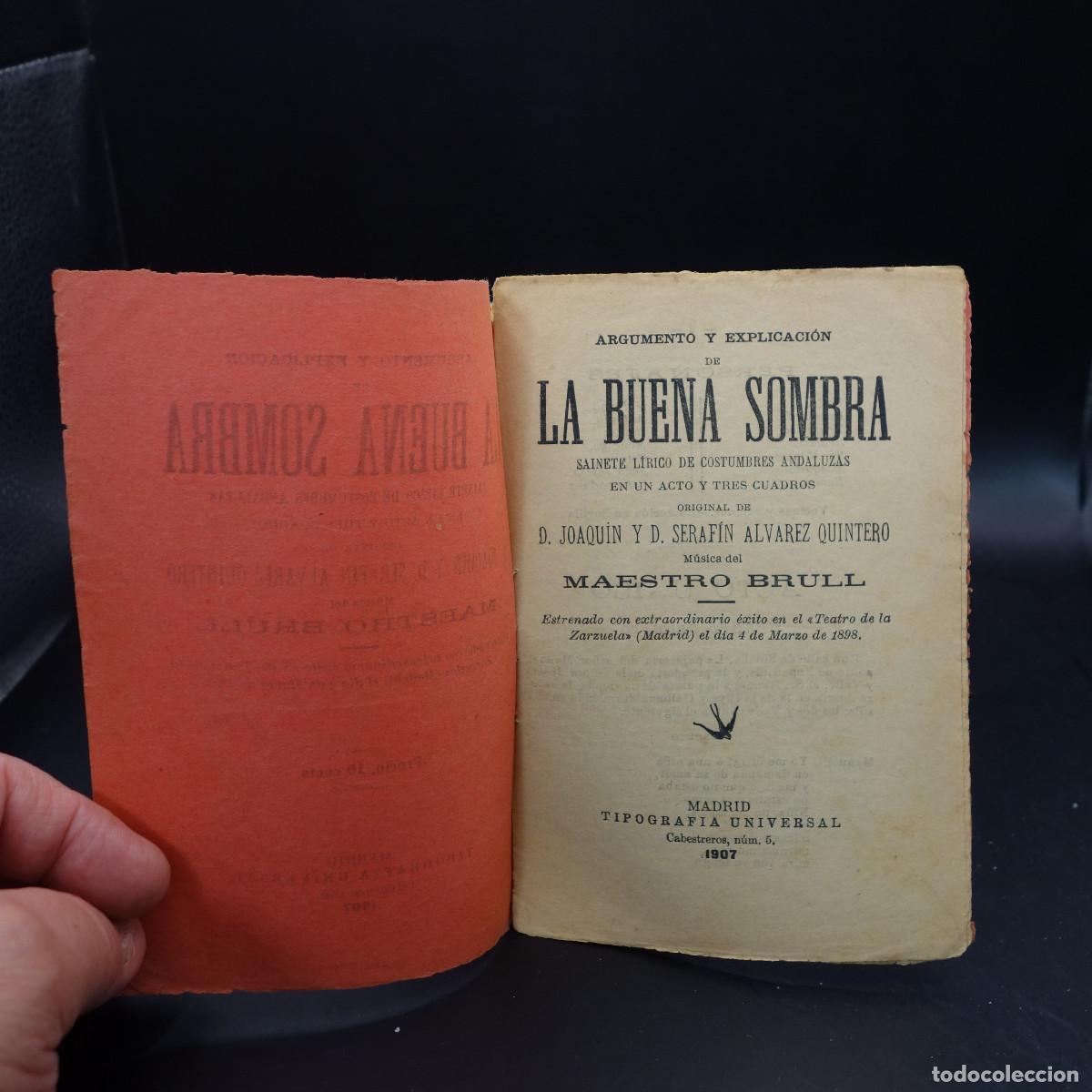 Coleccionismo: PROGRAMA DE LA OBRA DE TEATRO LA BUENA SOMBRA - Foto 3