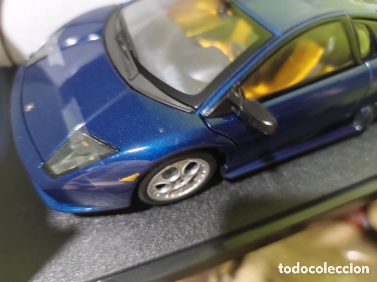 Coleccionismo: Lamborghini murci&eacute;lago, blue, ref. 57304,