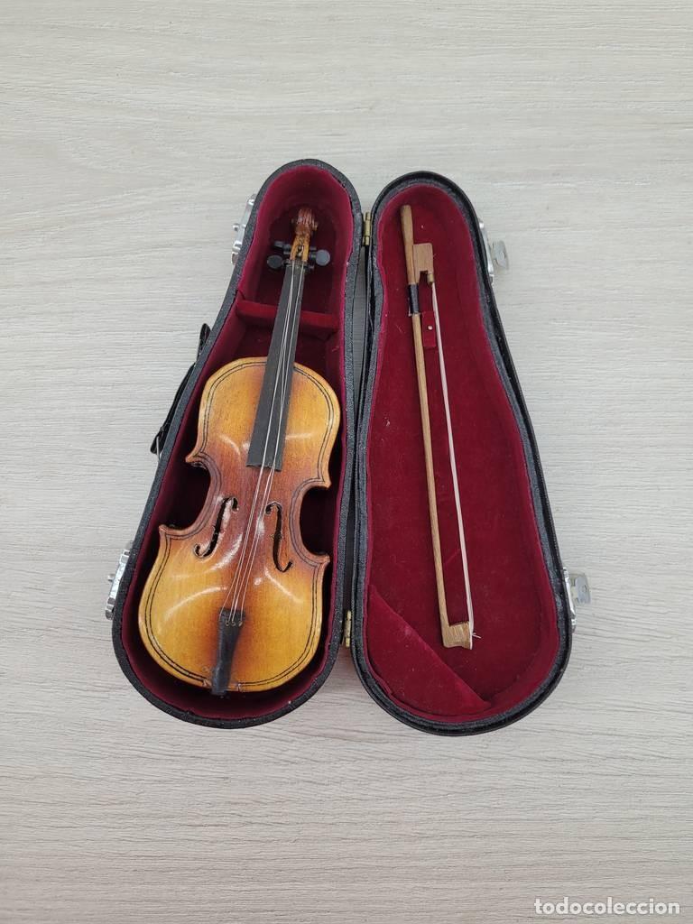Coleccionismo: VIOL&Iacute;N EN MINIATURA. - Foto 2