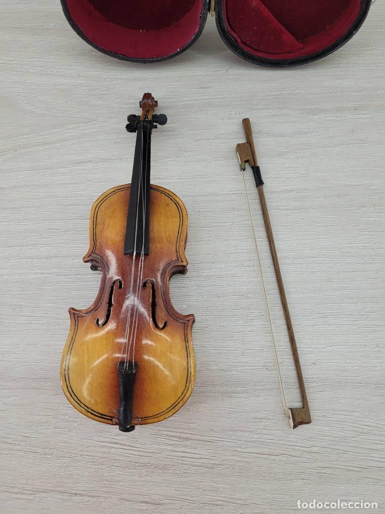 Coleccionismo: VIOL&Iacute;N EN MINIATURA. - Foto 3