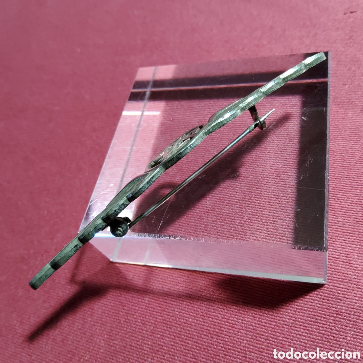 Coleccionismo: ANTIGUO EMBLEMA DE AVIACI&Oacute;N - Foto 4
