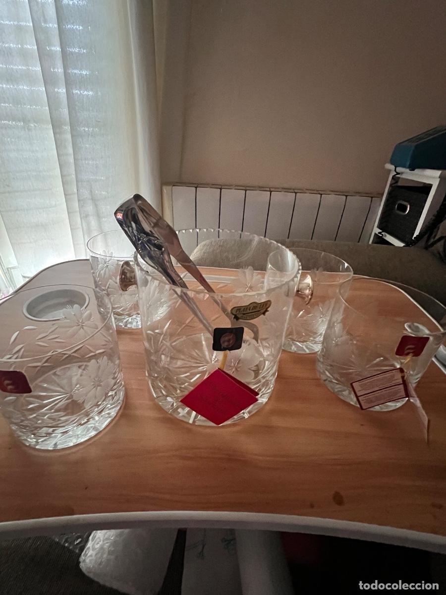 Coleccionismo: Lote de vasos de co&ntilde;ac