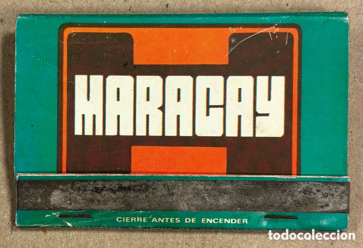 Coleccionismo: CAFETER&Iacute;A MARACAY(BILBAO). ANTIGUA CAJETILLA DE CERILLAS PUBLICITARIA.