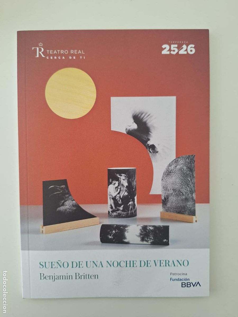 Coleccionismo: Programa de mano &laquo;A Midsummer Night's Dream&raquo; Teatro Real Madrid 2025 2026 Britten