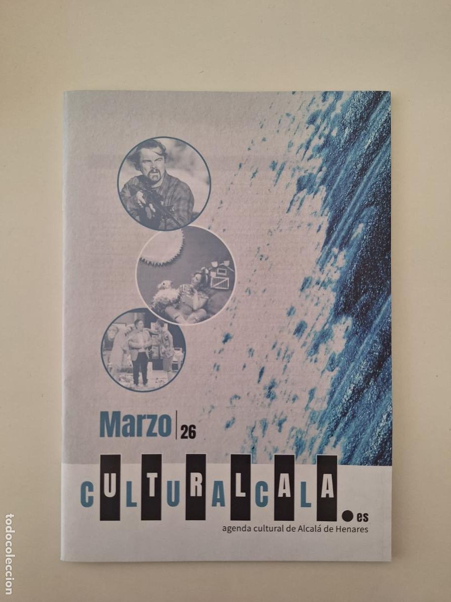 Coleccionismo: Folleto Programaci&oacute;n Cultural Ayuntamiento de Alcal&aacute; de Henares Marzo 2026 Cultura M&uacute;sica Teatro