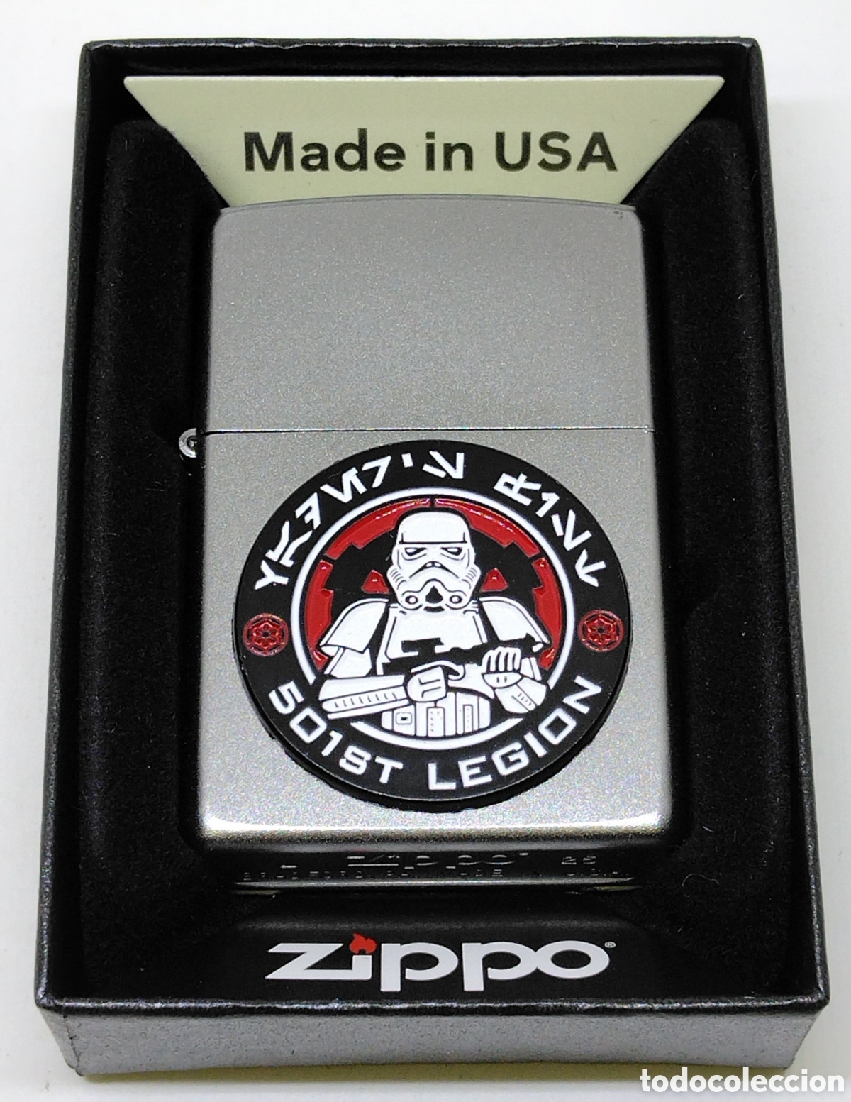 Coleccionismo: Zippo 501st Legion ( Star Wars). Nuevo.