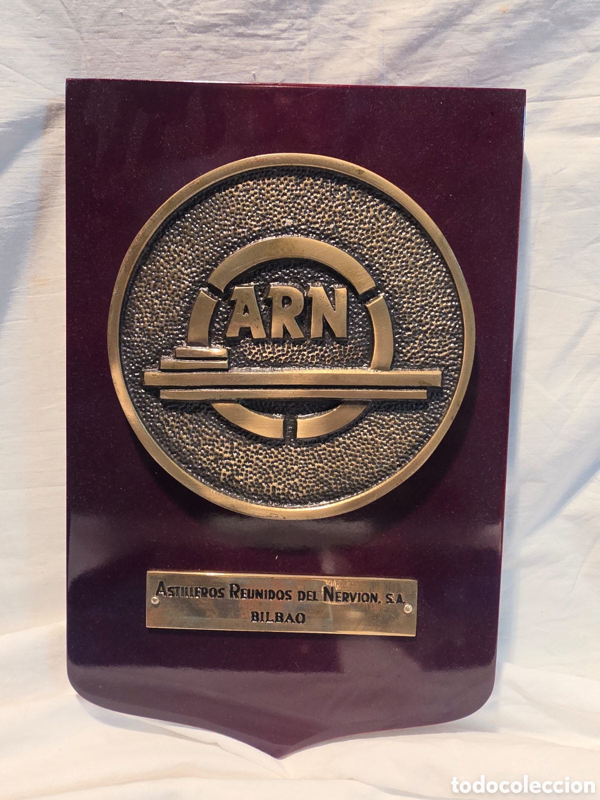 Coleccionismo: A. R. N. ASTILLEROS REUNIDOS DEL NERVION. BILBAO. METOPA.