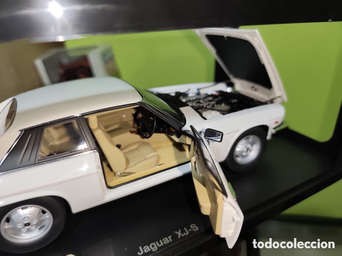 Coleccionismo: Jaguar xjs V12, coup&eacute;, White ref.73576,
