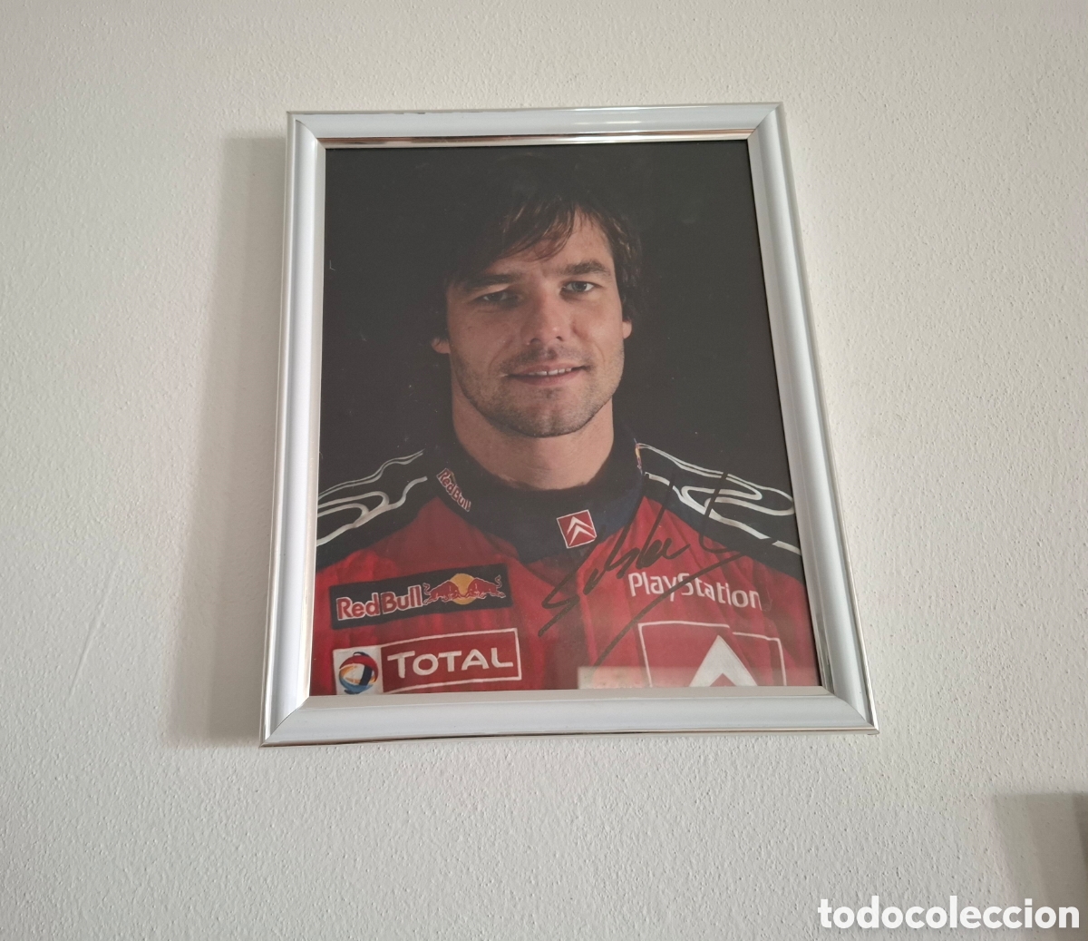 Coleccionismo: Aut&oacute;grafo CERRIFICADO Sebastian Loeb