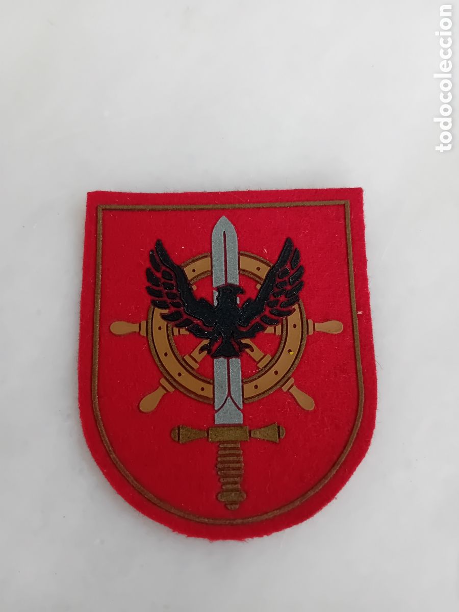 Coleccionismo: parche bordado militar &aacute;guila espada tim&oacute;n.