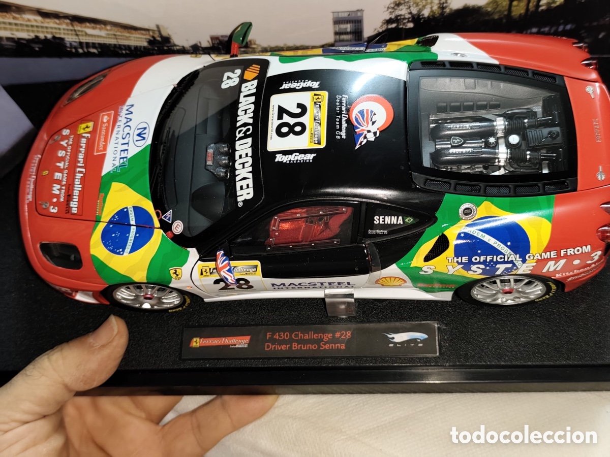 Coleccionismo: F430 challenge,#28, driver Bruno Senna,