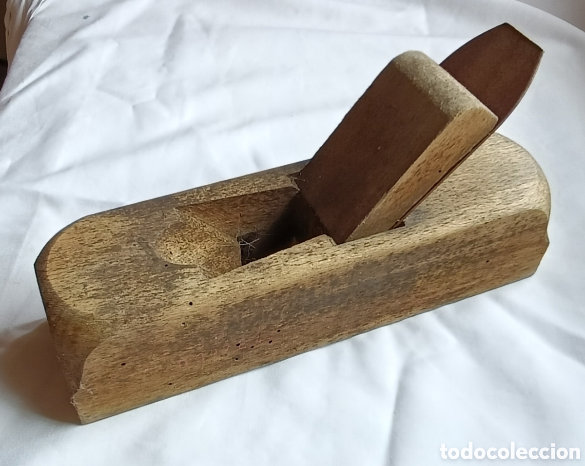 Coleccionismo: Antiguo cepillo de carpintero - Foto 2