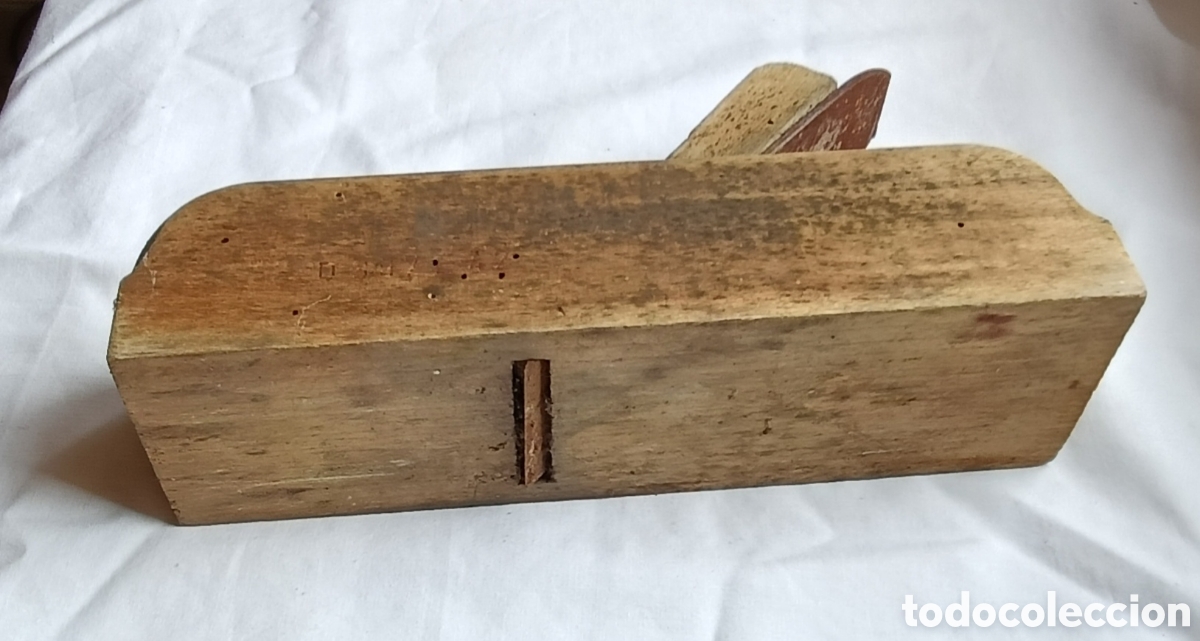 Coleccionismo: Antiguo cepillo de carpintero - Foto 6