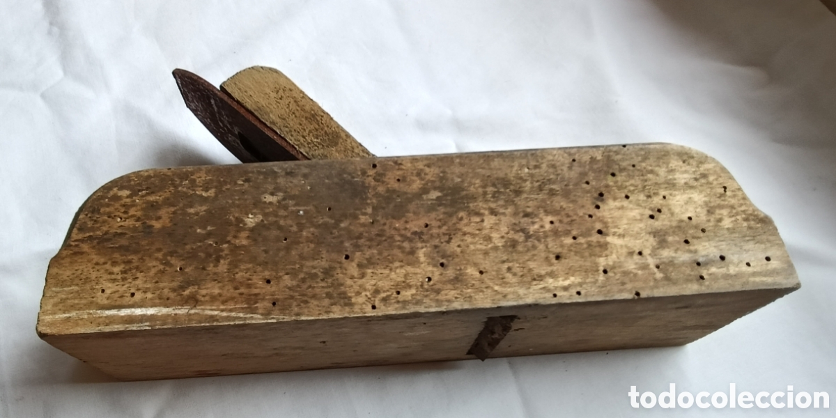 Coleccionismo: Antiguo cepillo de carpintero - Foto 7