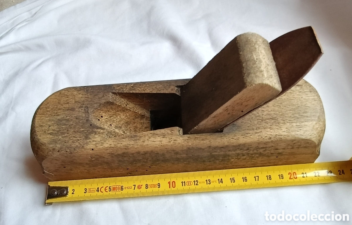 Coleccionismo: Antiguo cepillo de carpintero - Foto 11