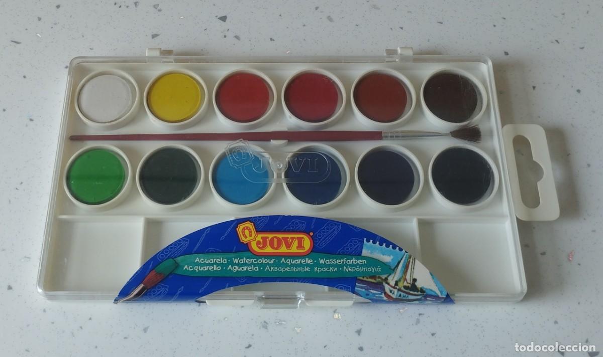 Coleccionismo: CAJA DE 12 ACUARELAS JOVI, NUEVA PRECINTADA