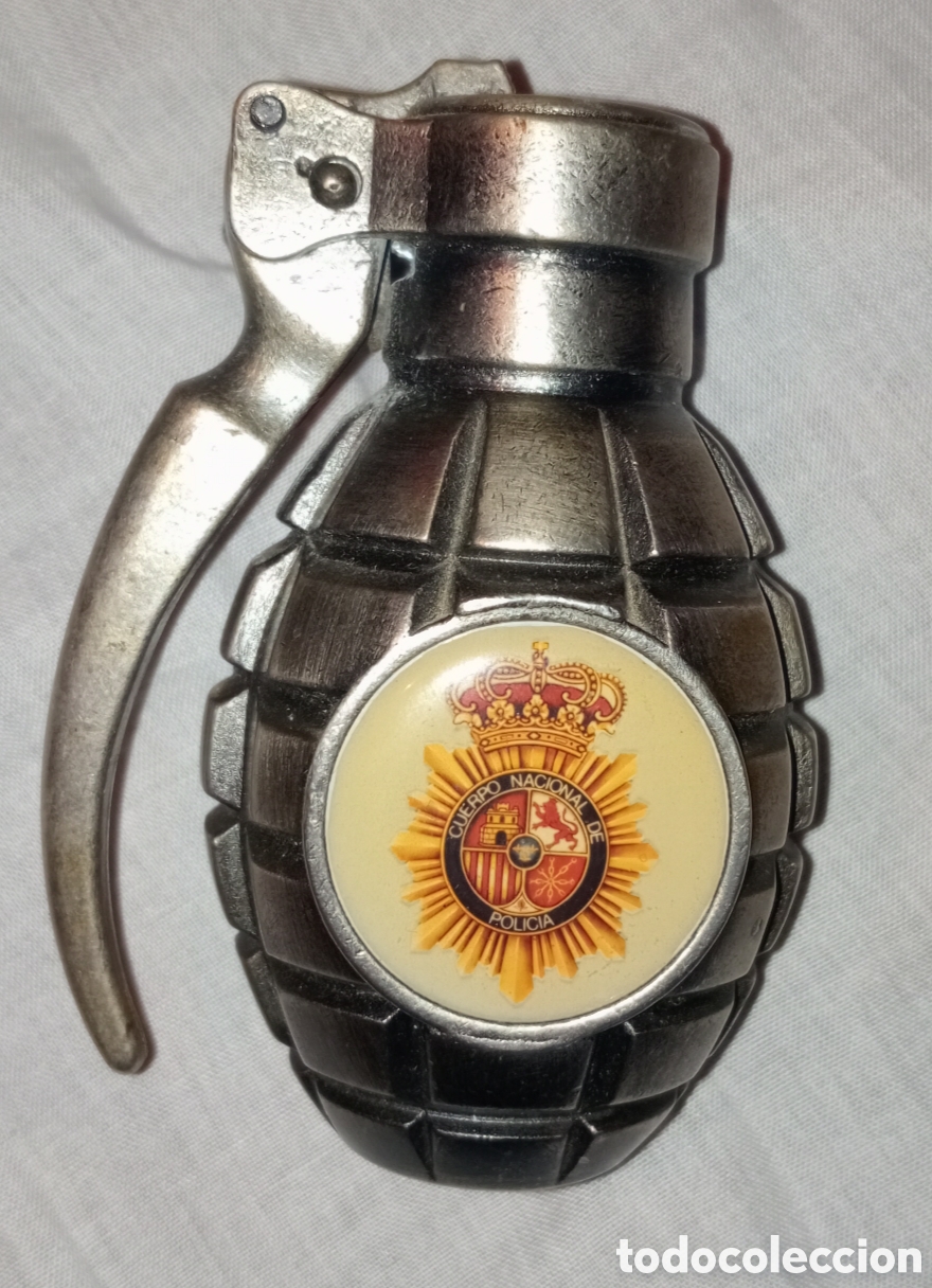 Coleccionismo: Mechero Granada Cuerpo Nacional De Polic&iacute;a