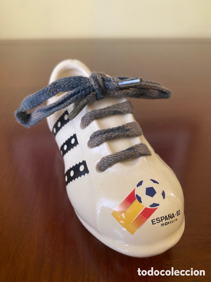 Coleccionismo: Bota cer&aacute;mica Mundial 82