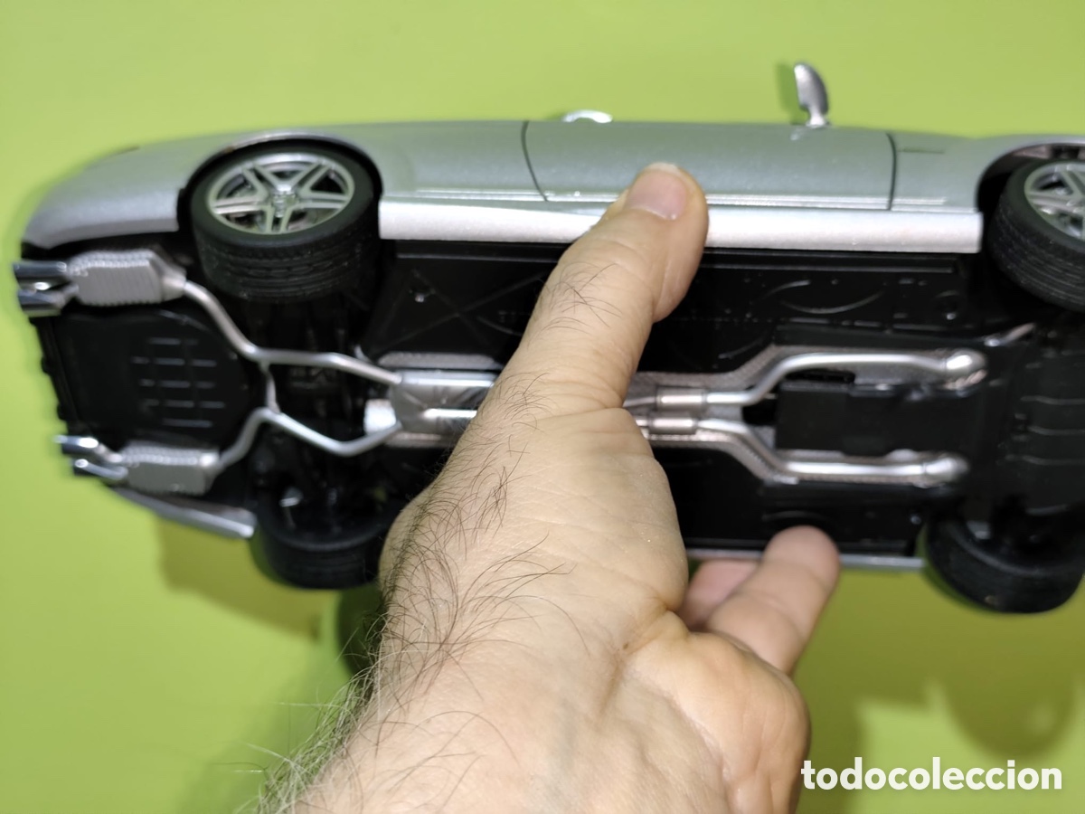 Coleccionismo: Mercedes Benz CL 63 AMG,silver, ref.76168,