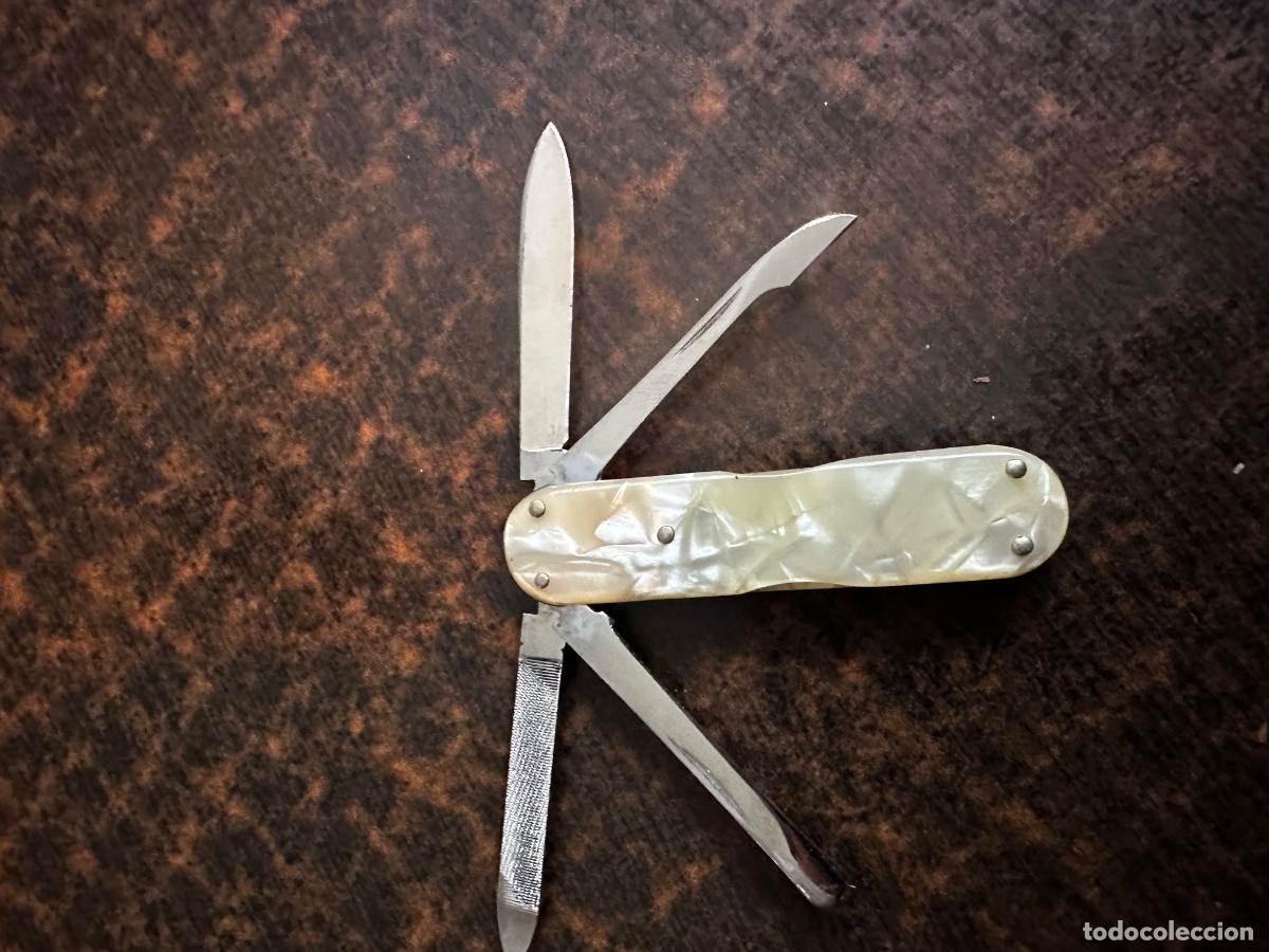 Coleccionismo: NAVAJA MULTIUSOS SINALCO - ACERO SOLINGEN (ALEMANIA) - CACHAS EFECTO N&Aacute;CAR - MARKETING VINTAGE A&Ntilde;OS