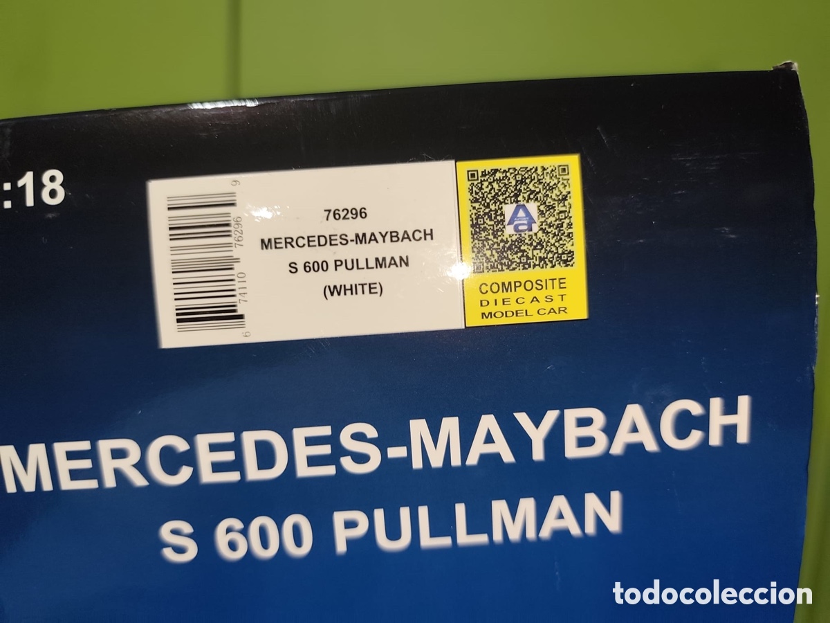 Coleccionismo: Mercedes maybach S 600 pullman, White, - Foto 3