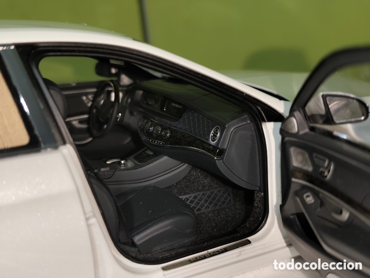 Coleccionismo: Mercedes maybach S 600 pullman, White, - Foto 7