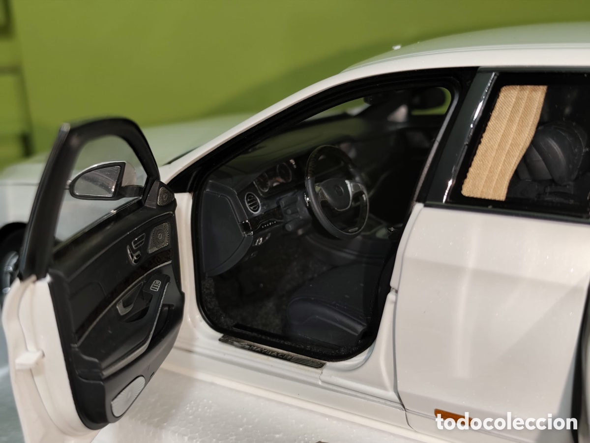 Coleccionismo: Mercedes maybach S 600 pullman, White, - Foto 10