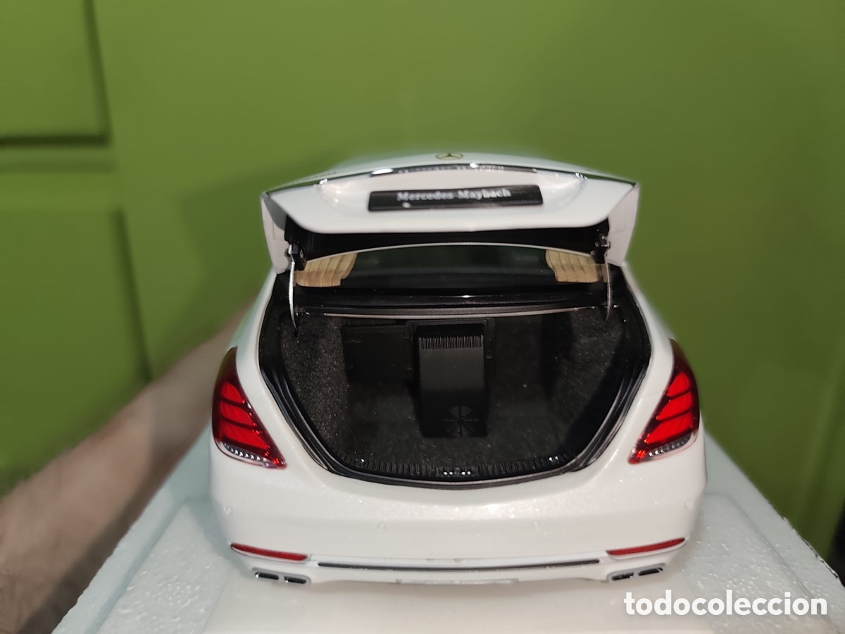 Coleccionismo: Mercedes maybach S 600 pullman, White, - Foto 15