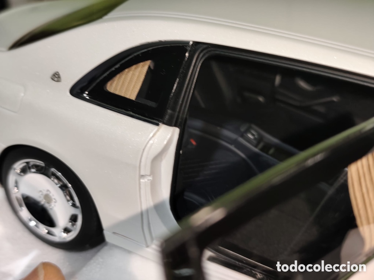 Coleccionismo: Mercedes maybach S 600 pullman, White, - Foto 18