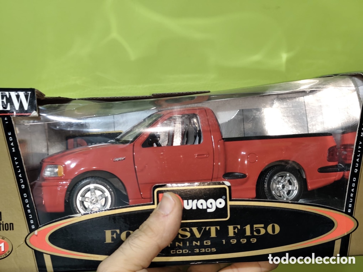 Coleccionismo: Ford svt 150, red, lightning 1999, furg&oacute;n pick