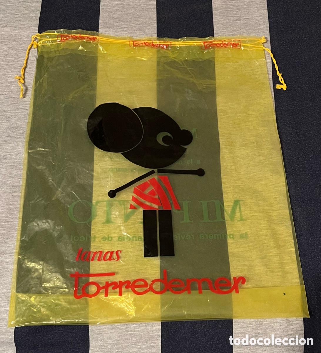 Coleccionismo: Bolsa LANAS TORREDEMER. MI PUNTO, la primera revista espa&ntilde;ola de tricot