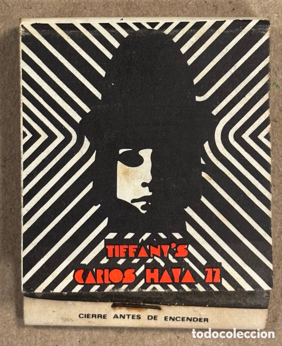 Coleccionismo: DISCOTECA TIFFANY&rsquo;S (BILBAO). ANTIGUA CAJETILLA DE CERILLAS PUBLICITARIA. LA DISCOTECA PSICOD&Eacute;LICA M