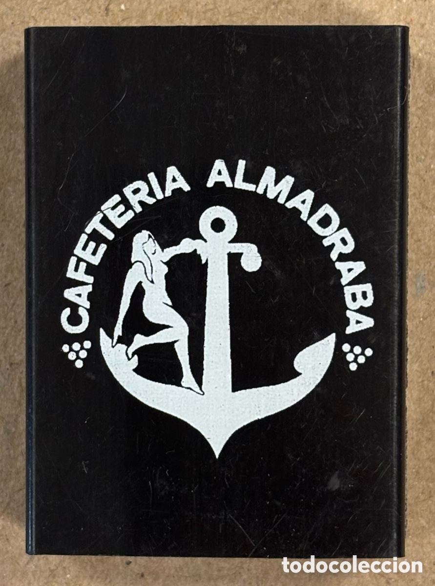 Coleccionismo: CAFETER&Iacute;A ALMADRABA (BILBAO). ANTIGUA CAJETILLA DE CERILLAS PUBLICITARIA.