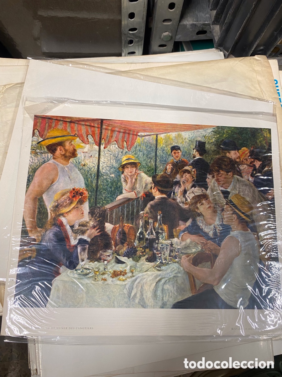 Coleccionismo: Renoir. Le d&eacute;jeuner des canotiers