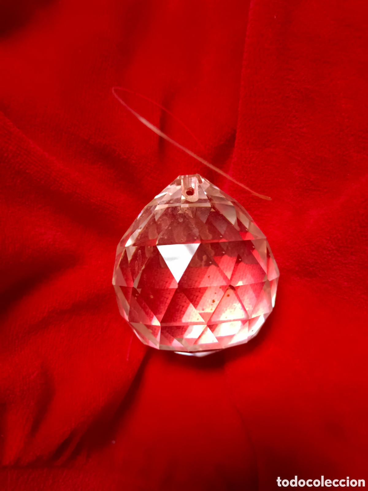 Coleccionismo: Bola de cristal para colgar