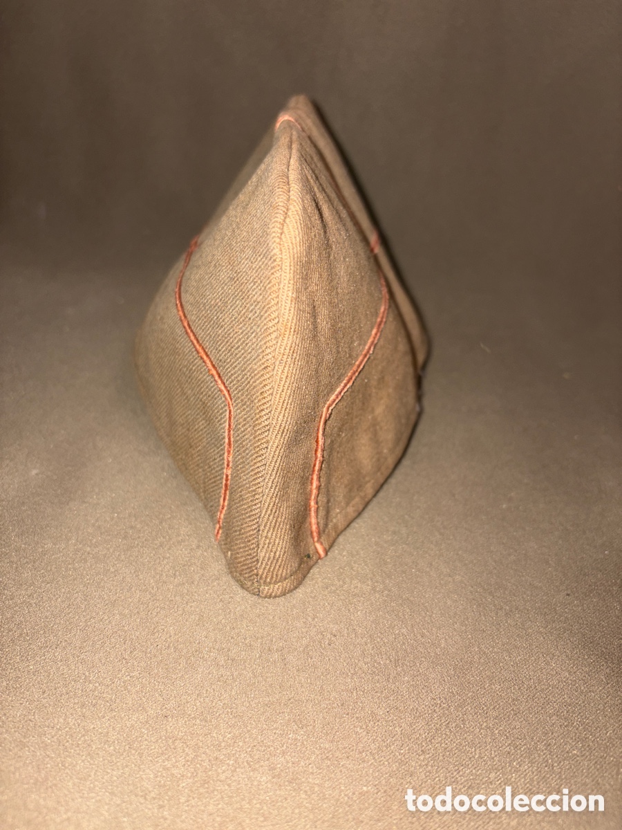 Coleccionismo: Gorro de cuartelero de coronel de la guerra civil,bando nacional*ver fotos*