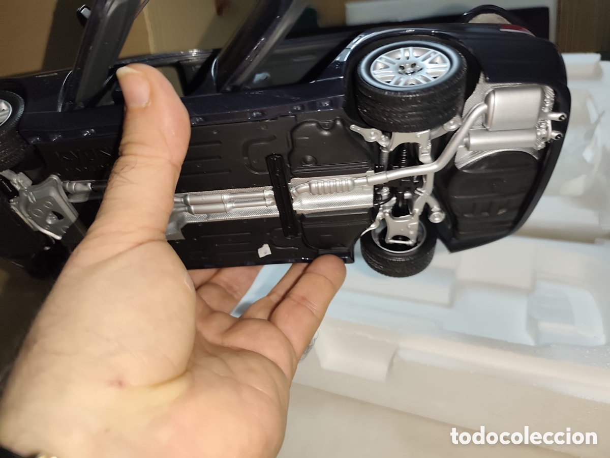 Coleccionismo: BMW 745i, Navy blue, E65, ref.08571 NB, azul,