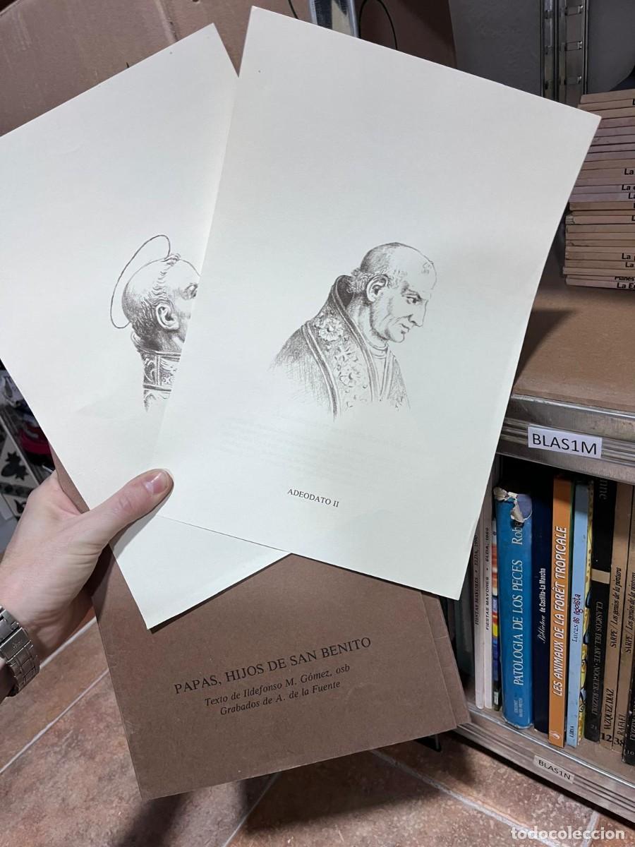 Coleccionismo: BLAS1M PAPAS, HIJOS DE SAN BENITO Texto de Ildefonso M. G&oacute;mez, Grabados de A. de la Fuente
