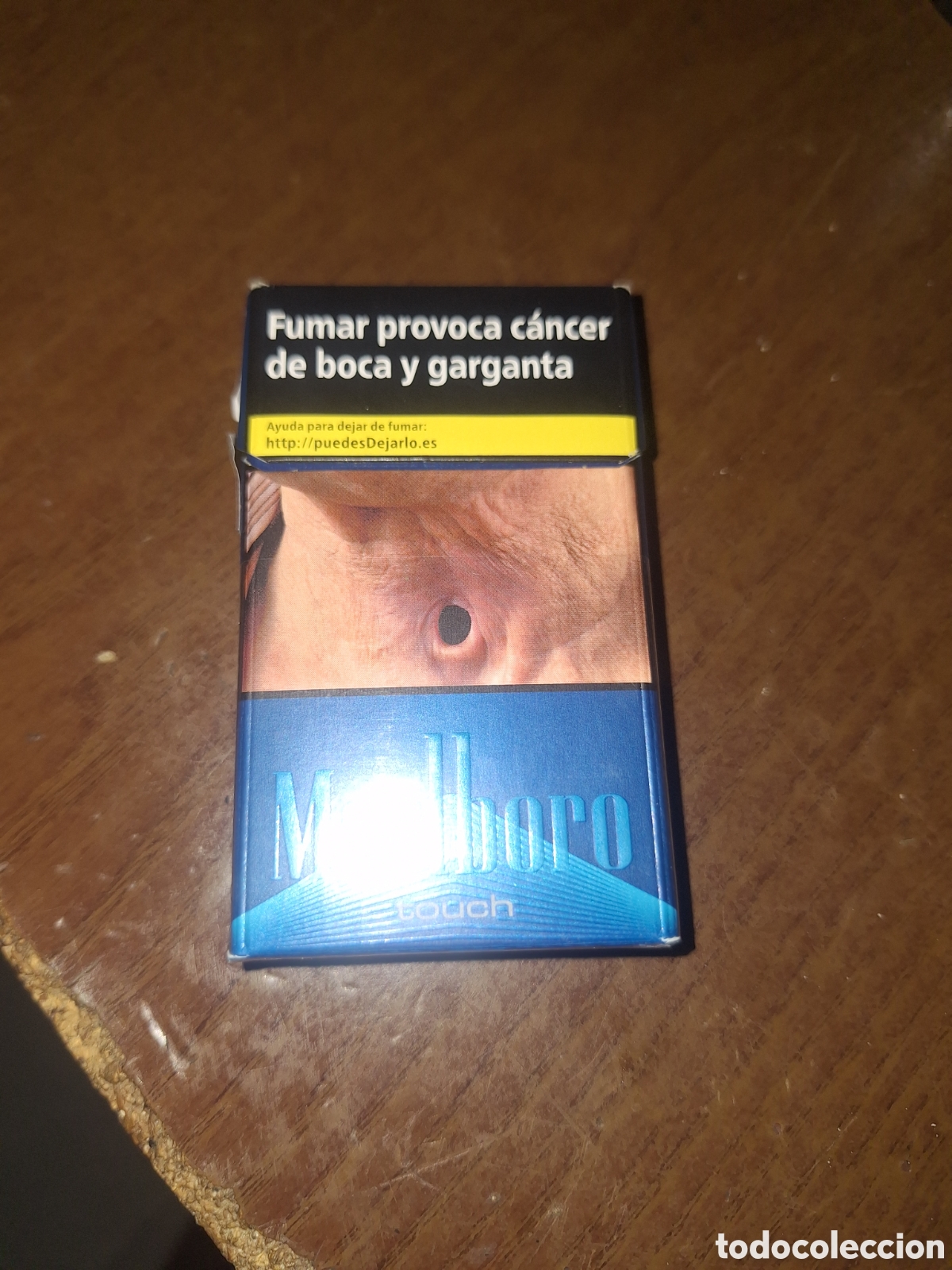 Coleccionismo: Cajetilla de tabaco marca malboro touch - Foto 1