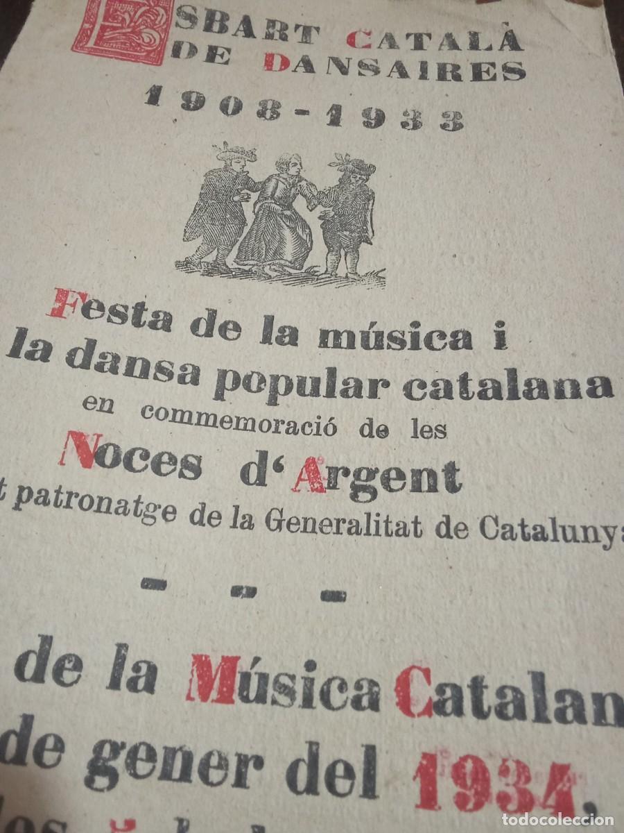 Coleccionismo: Esbart catal&agrave; de dansaires.1908-1933.