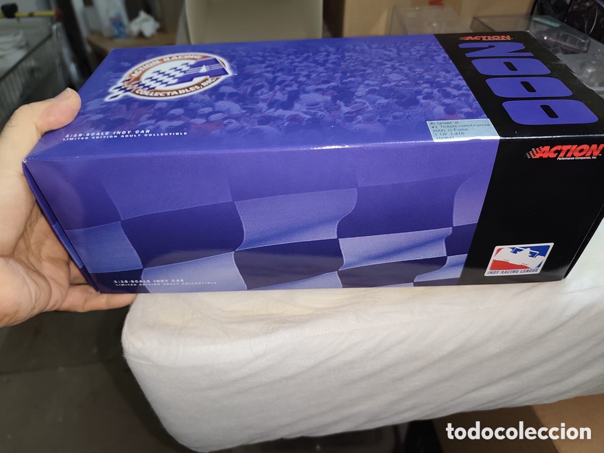 Coleccionismo: Action models, Al Unser.Jr, 2000 G force,