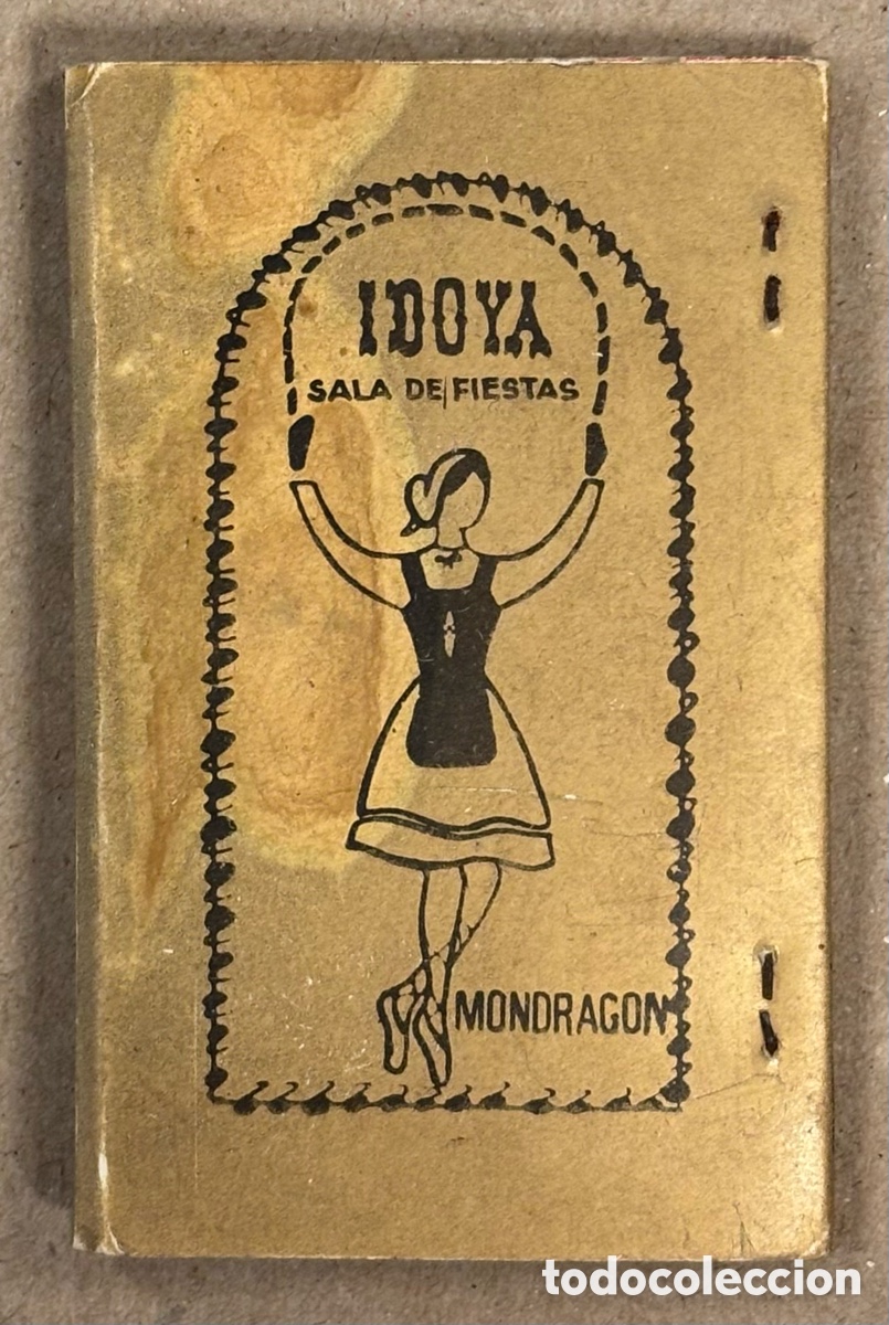Coleccionismo: SALA DE FIESTAS IDOYA (MONDRAG&Oacute;N) y GREYLORD CLUB (VITORIA). ANTIGUA CAJETILLA DE CERILLAS PUBLICITA