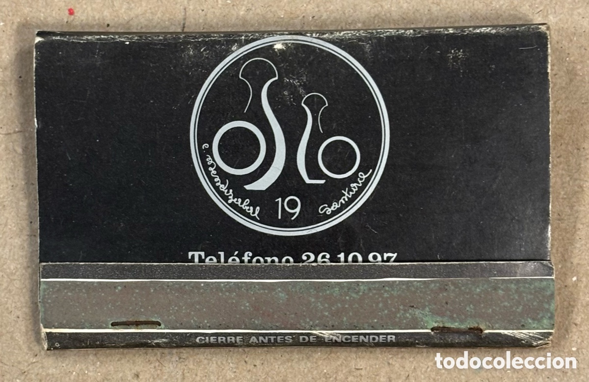 Coleccionismo: BOLO (SANTURCE). ANTIGUA CAJETILLA DE CERILLAS PUBLICITARIA.